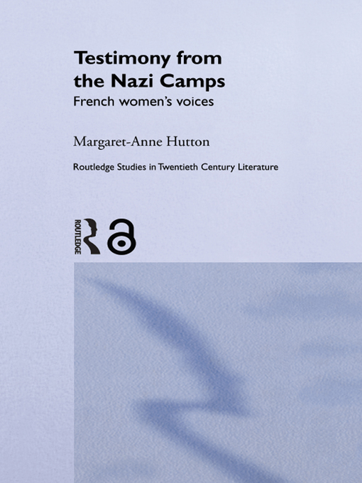 תמונה של  Testimony from the Nazi Camps